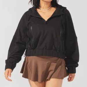 Popflex Active Half Zip Warm Up Hoodie - Medium